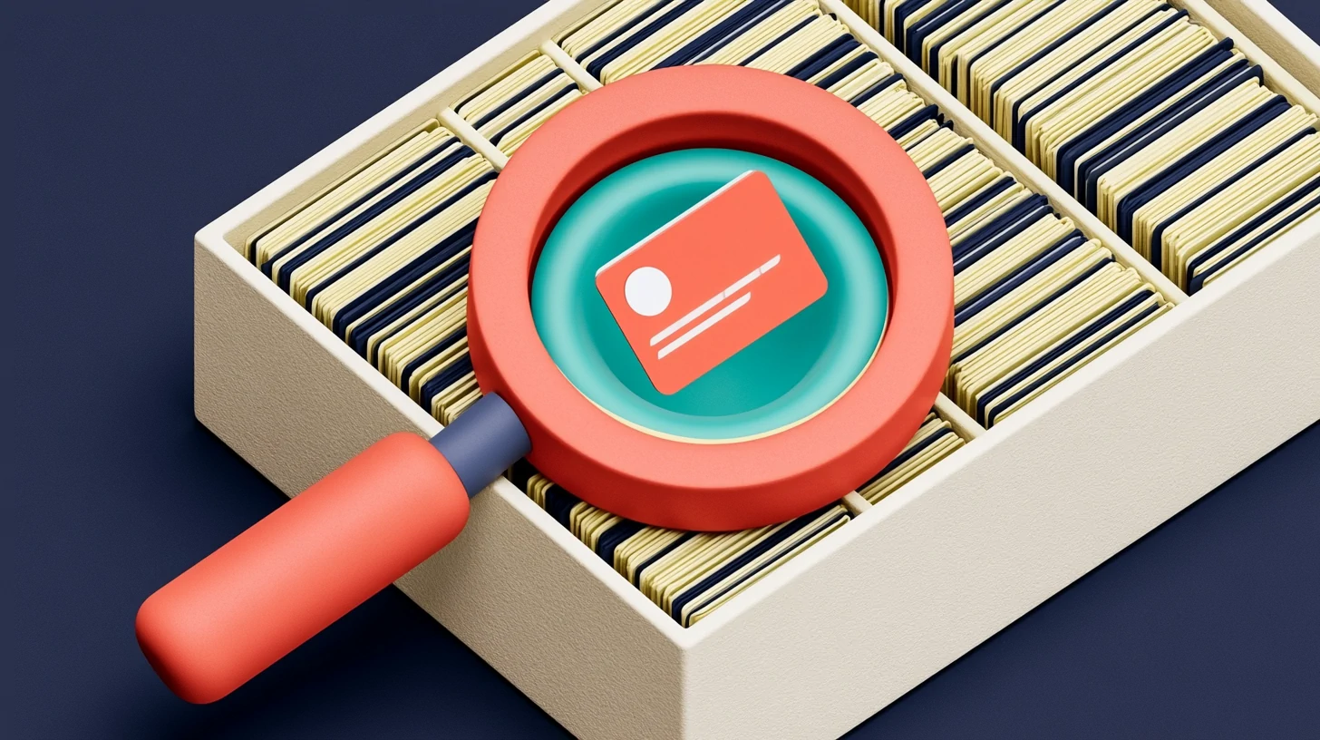 Universal CRM search with Cmd+K: a matte clay search bar floats over a navy background and fires teal beams that group lead, call, and appointment cards into a single column