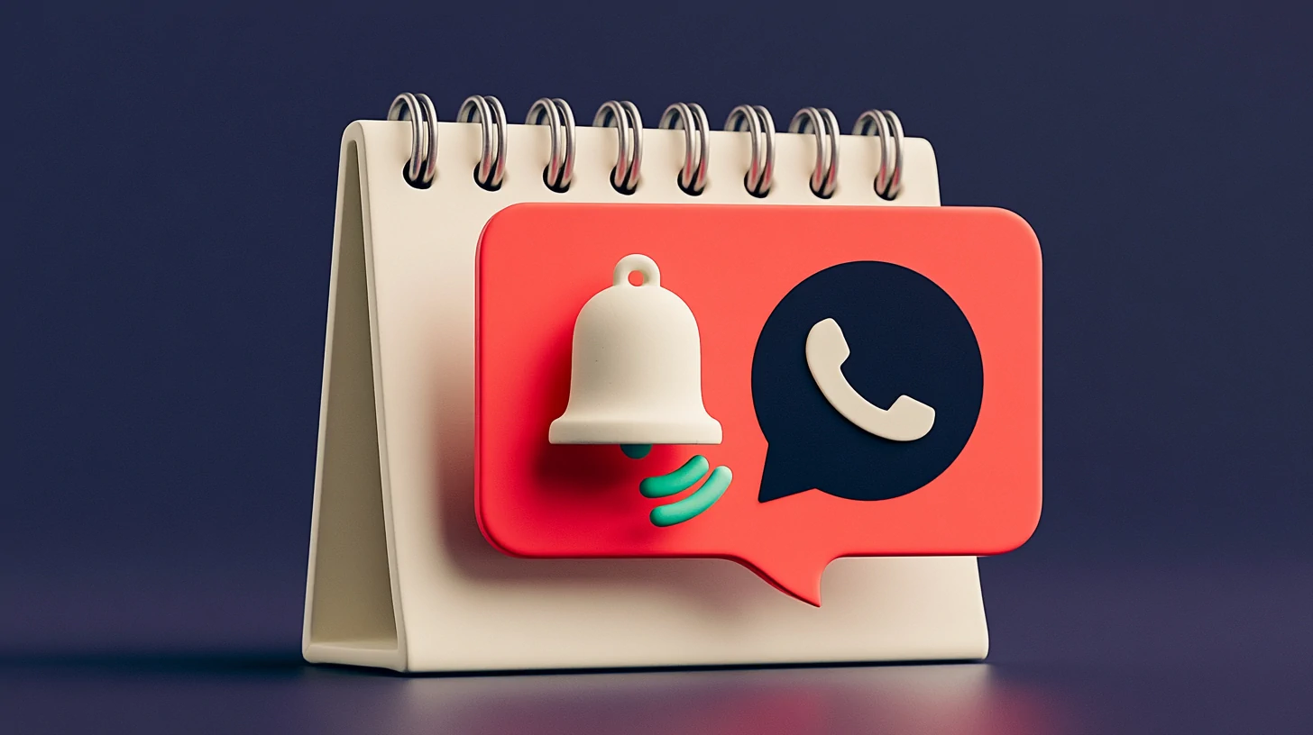 A classic small-business CRM stores the lead but doesn't answer it: a matte-clay filing cabinet with a lead card leaping from the drawer toward a telephone handset, on a navy background