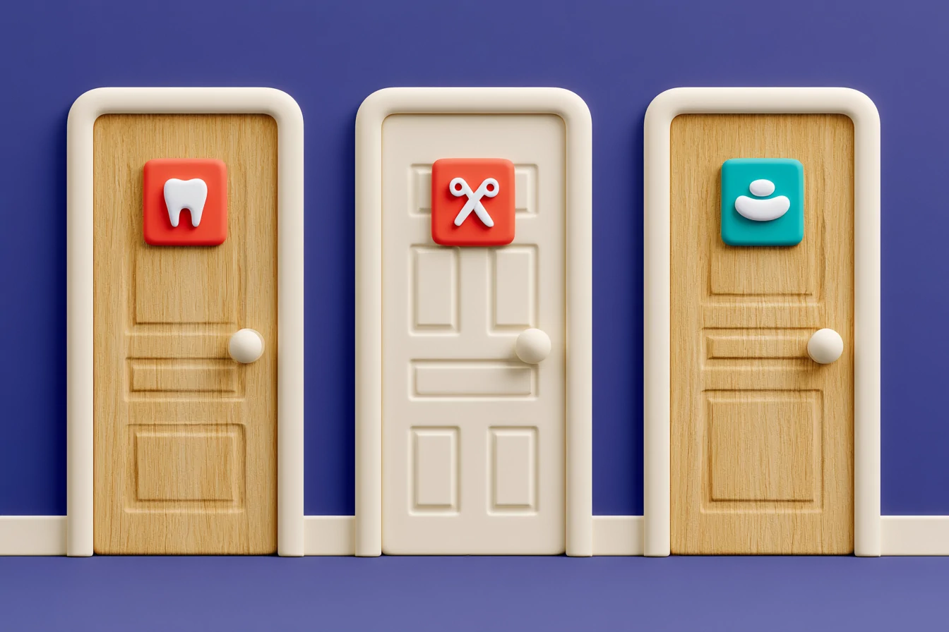 A clay finger pressing a button to change plans in TotemAI, illustrating that upgrading and scaling is dead easy, with no lock-in